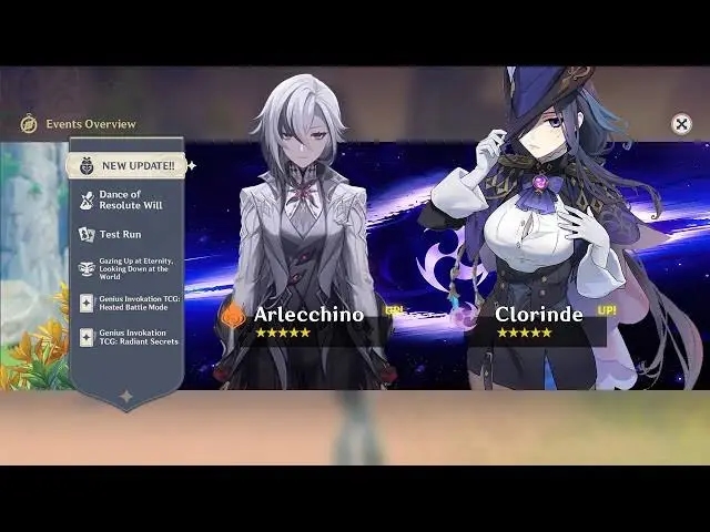 Arlecchino dan Clorinde Hadir Lagi di Genshin Impact 5.3
