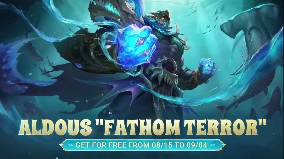 Mobile Legends Rilis Skin Gratis Aldous “Fathom Terror” di Wish Fair – Efek Mewah Setara Skin Premium!
