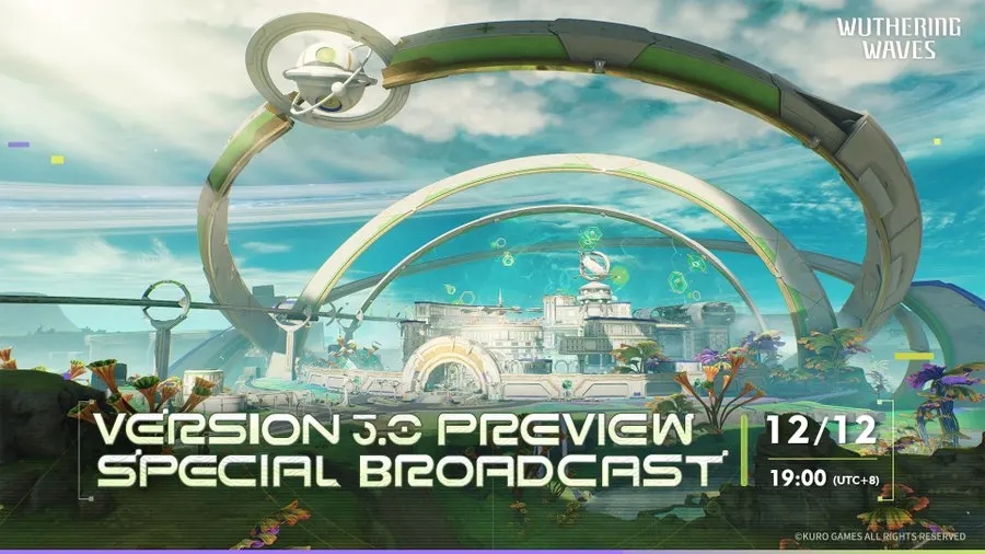 Wuthering Waves Version 3.0 Rilis 25 Desember 2025 – Update Terbesar dengan Kolaborasi Baru, Resonator 5★, Map, dan Banyak Konten Epik!