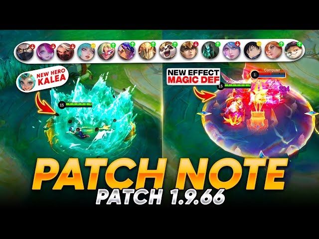 Update Patch 1.9.66 MLBB: Nerf Hanzo, Buff Eudora, dan Meta Baru Hadir dengan Hero Kalea!