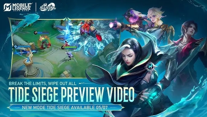 Mode Baru MLBB Tide Siege Hadir 7 Mei! Rasakan Sensasi Defense Super Intens dengan Power Tanpa Batas