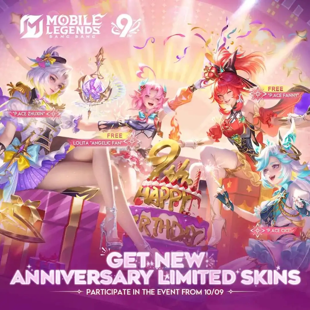 Mobile Legends Oktober 2025: Bocoran Skin Baru, Event Anniversary ke-9, dan Kolaborasi Menarik