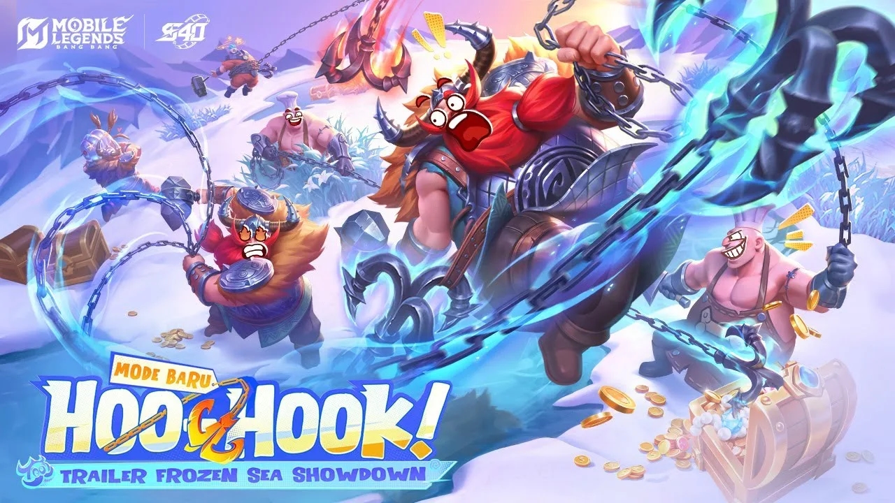 Mode Baru MLBB Frozen Sea Showdown Rilis 23 April! Semua Jadi Franco, Siap Adu Hook?