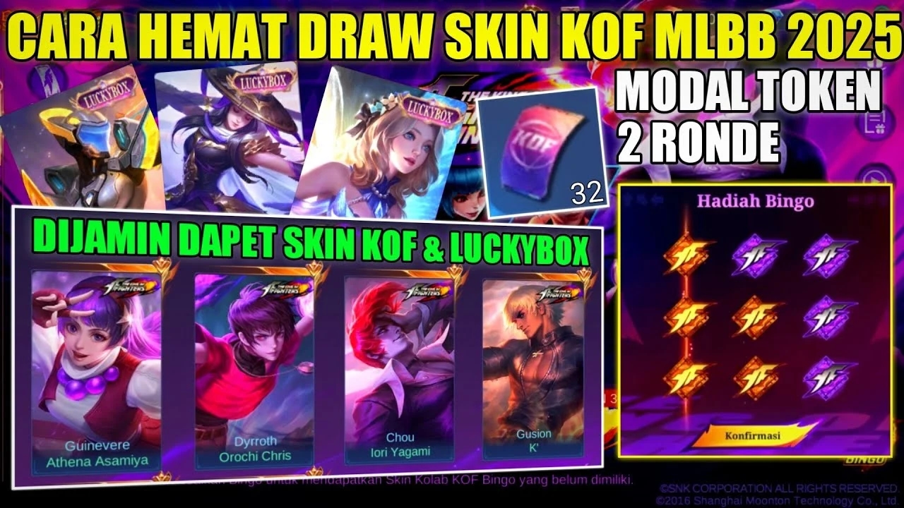 Event KOF 2025 MLBB: Cara Hemat Dapat Skin Langka & Top Up Diamond Murah di Topupkuy!