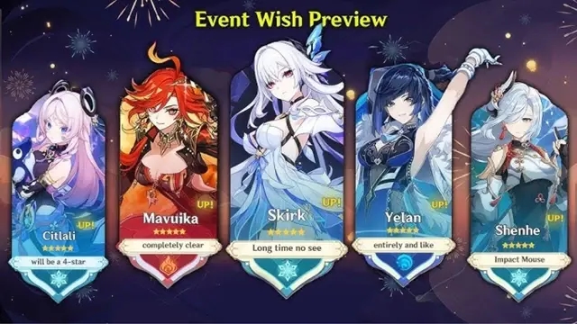 Genshin Impact 5.7: Skirk vs Shenhe, Mana yang Lebih Worth It untuk Gacha di Banner Fase 1?