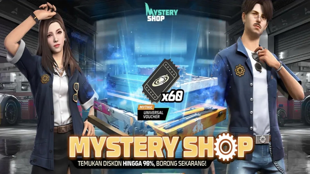 Mystery Shop FF Spesial 8th Anniversary Hadir! Diskon Hingga 90% dan Bundle Langka Menanti Kamu!
