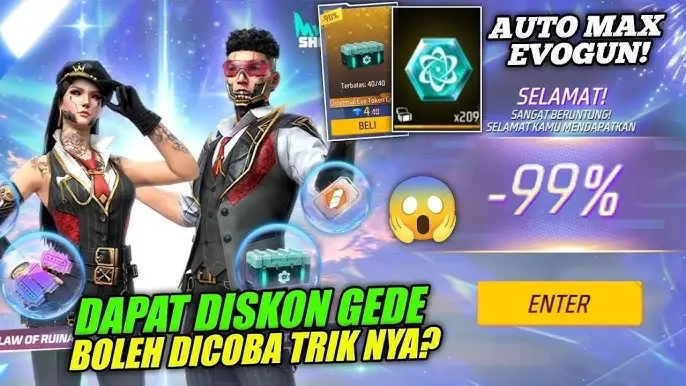 Mystery Shop FF Winterlands 2025: Bocoran Bundle Law Series & Face Joker Repaint Terbaru