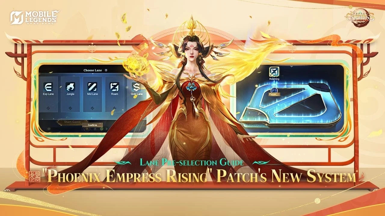 Patch Terbaru MLBB: Phoenix Empress Rising Hadir 18 Juni! Zetian, Map Baru, dan Banyak Buff!