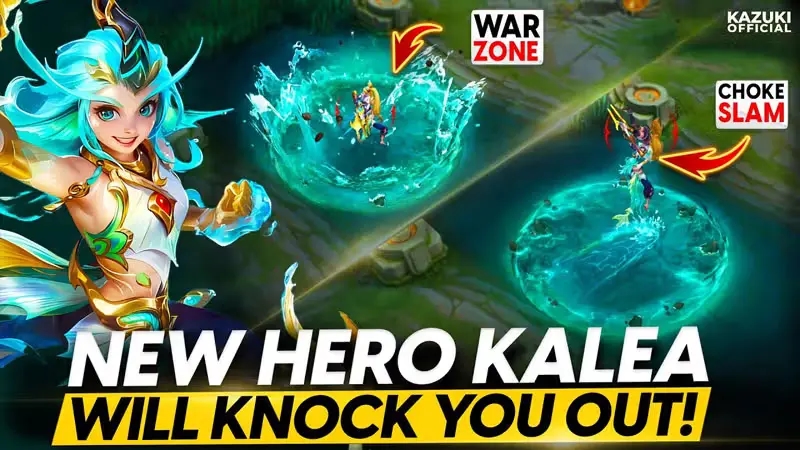Kalea MLBB: Hero Support/Fighter Terbaru dengan Skill Air Mematikan! Top Up Diamond Murah di Topupkuy
