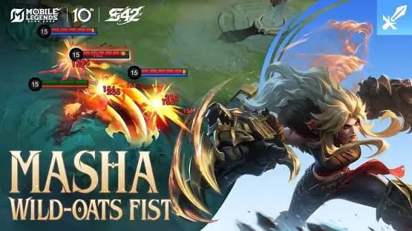 Masha Revamp MLBB Resmi Hadir 16 September! Skill 2 Bisa Reset, Makin Ganas Saat HP Berkurang