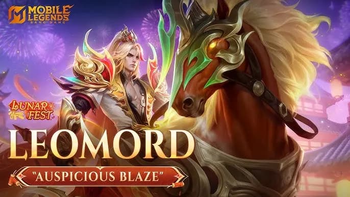 Leomord “Auspicious Blaze” Resmi Hadir! Skin Lunar Fest MLBB Terbaru Siap Mengguncang Land of Dawn