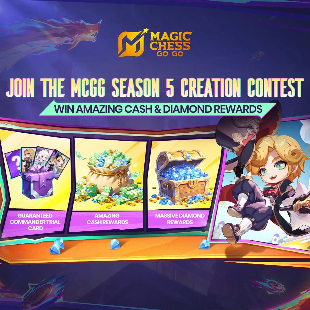 Menangkan 1.000 USD & Diamond Gratis! MCGG Season 5 Creation Contest Resmi Dibuka