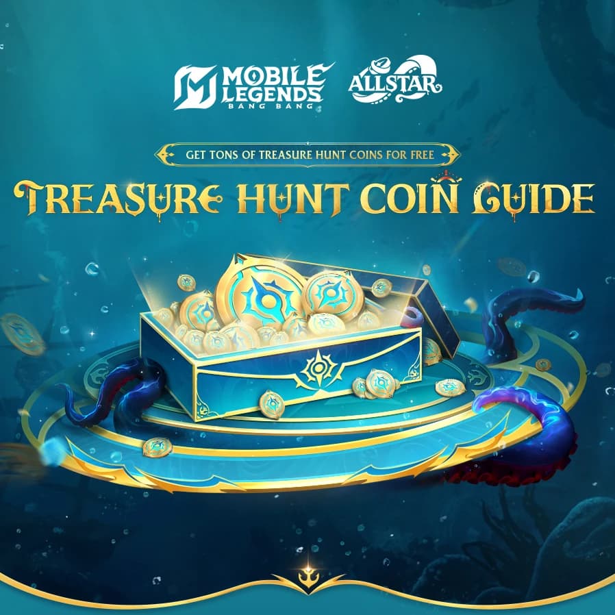ALLSTAR MLBB 2026 Resmi Dimulai! Cara Dapat Diamond & Gold Gratis di Tidal Treasure Hunt