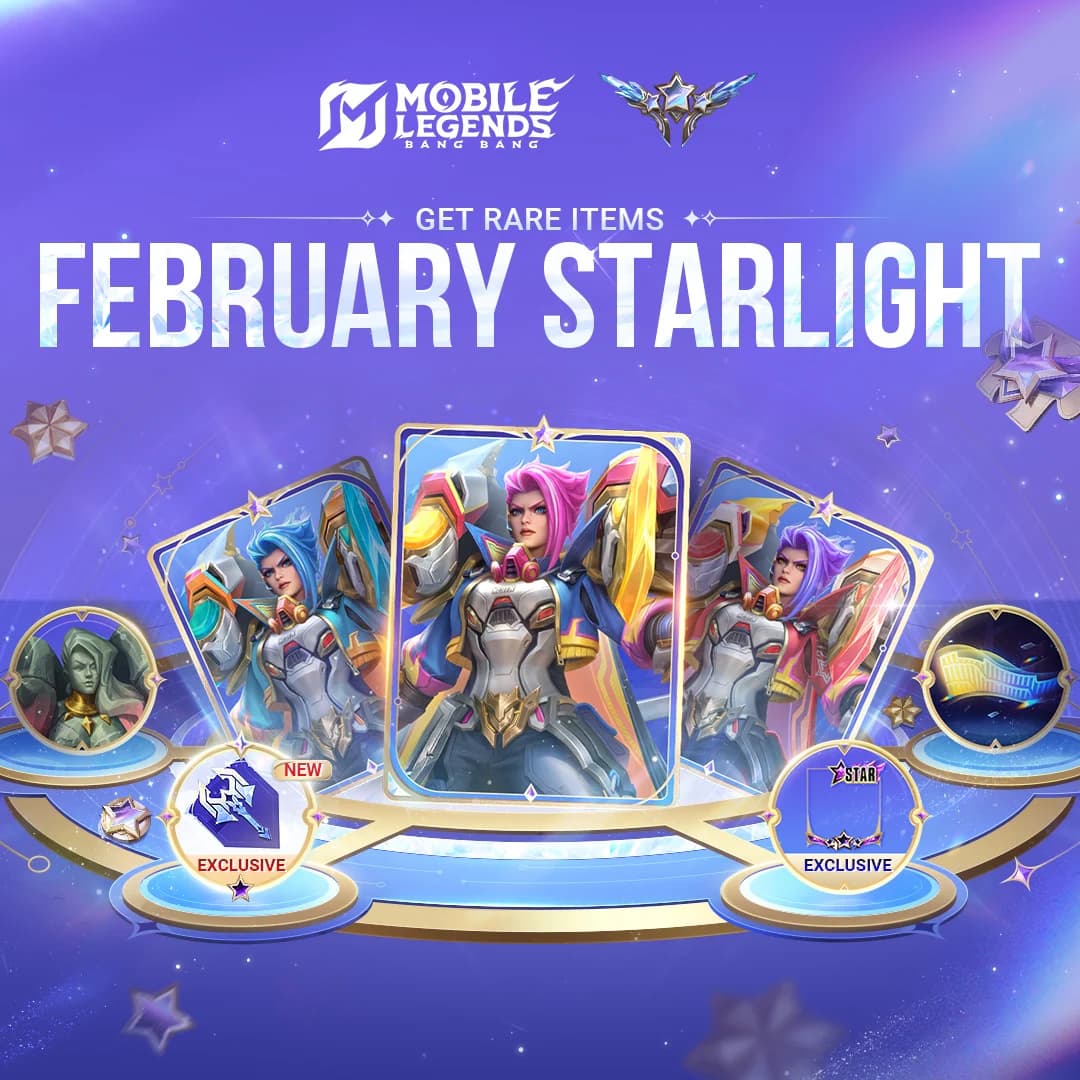 Starlight Februari MLBB Resmi Rilis! Dapatkan Hilda “Guardian Battalion” + 300 Crystal of Aurora Cuma 300 Diamond