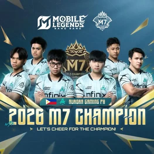 Aurora Gaming PH Resmi Jadi Juara M7 World Championship 2025 Mobile Legends