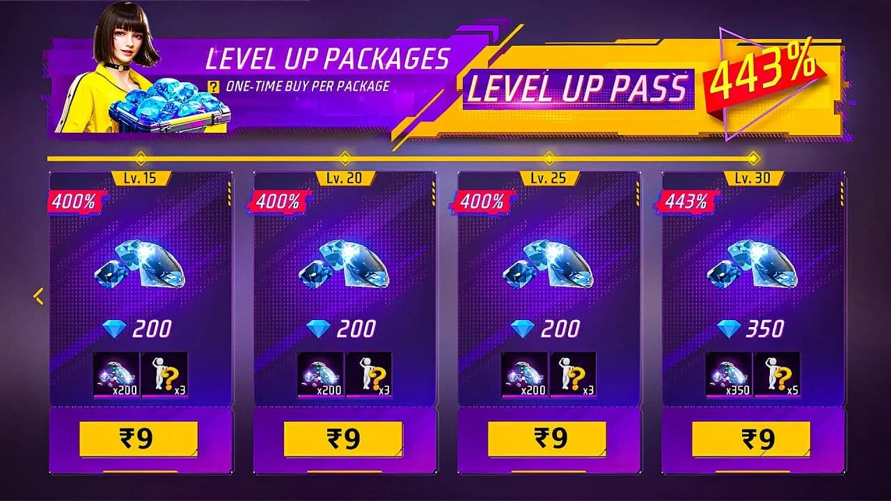 Top Up FF Level Up Pass Termurah 2026