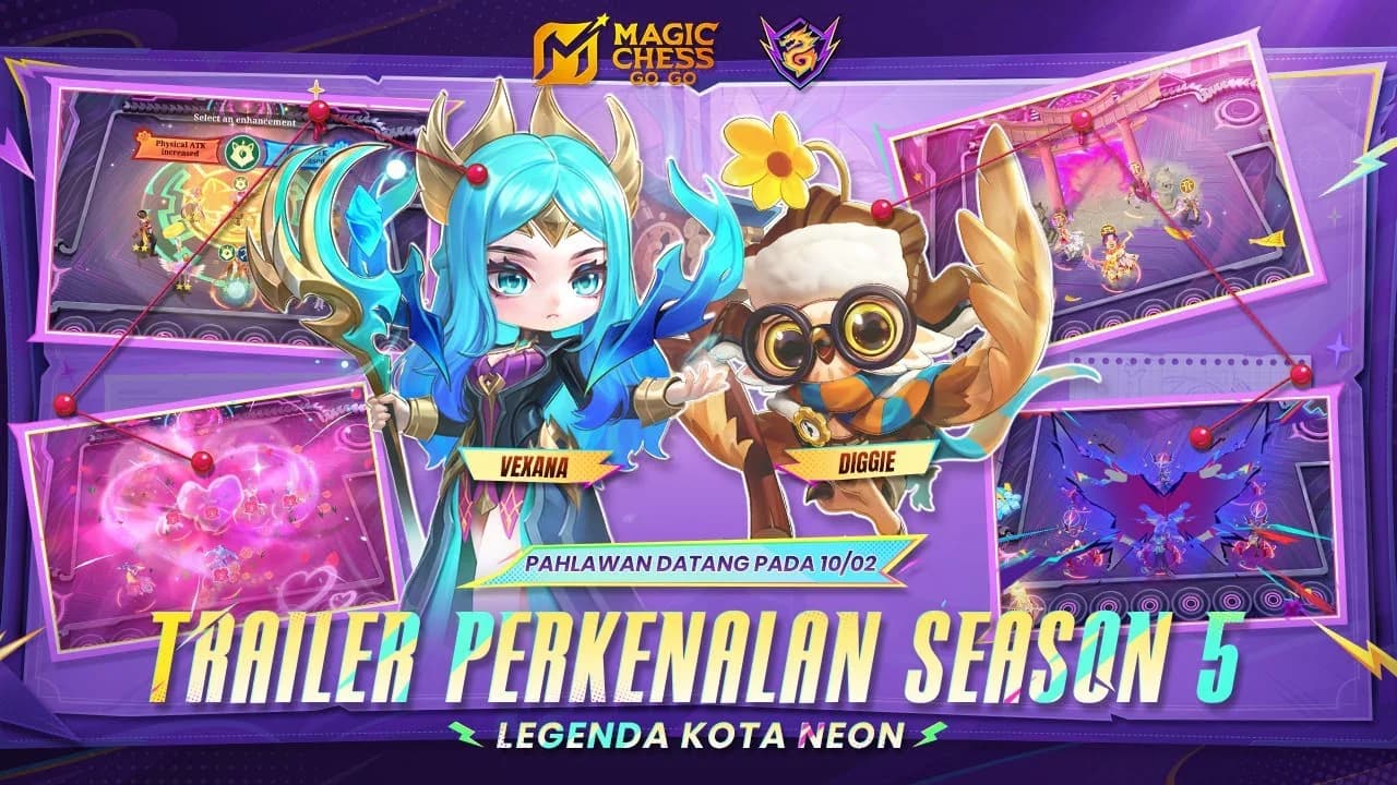 MCGG Season 5 Resmi Rilis 10 Februari! Neon Guardians Terungkap di Reveal Video Terbaru