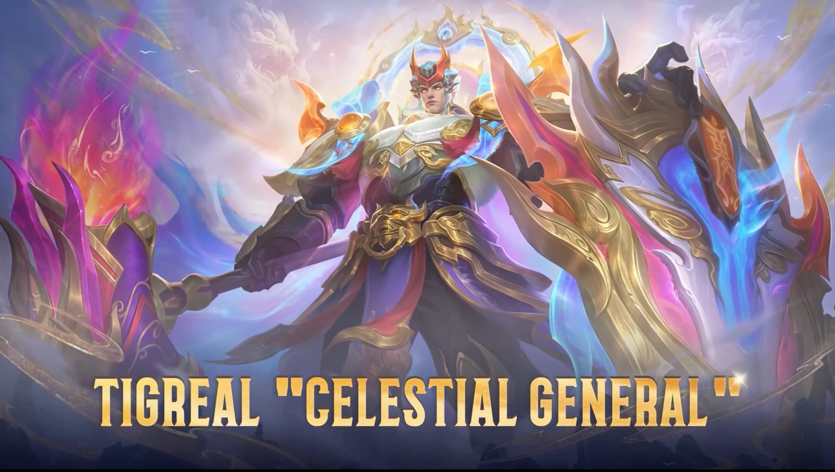 Exquisite Collection Maret Hadir! Tigreal “Celestial General” Jadi Collector Skin Terbaru MLBB