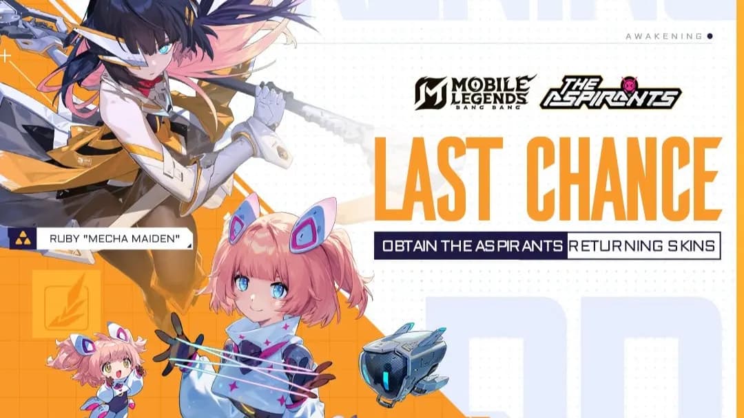 MLBB The Aspirants Returning Skin Draw Segera Berakhir! Angela Cyber Cherubin dan Ruby Mecha Maiden Jadi Buruan Terakhir