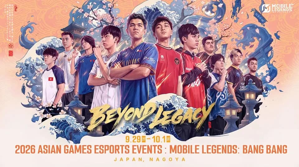 MLBB Resmi Masuk Asian Games 2026! Nagoya Jadi Saksi Sejarah Esports Mobile Legends