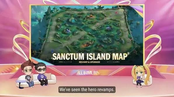 MLBB Season 42 Bawa Perubahan Besar! Sanctum Island Dirombak dengan 3 Map Change Baru