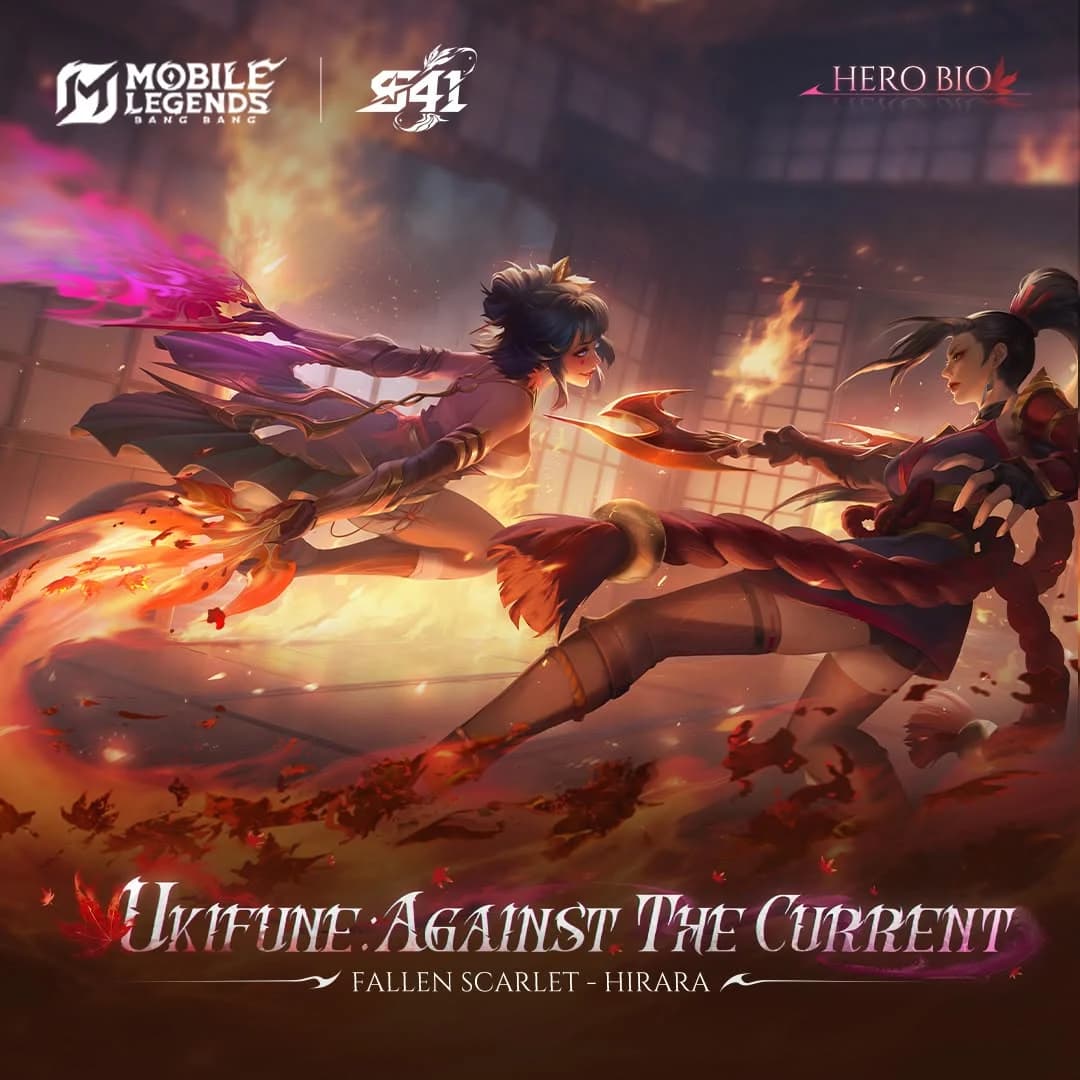 Kisah Hirara MLBB: Assassin Misterius Scarlet Embers yang Terobsesi Melindungi Hanabi